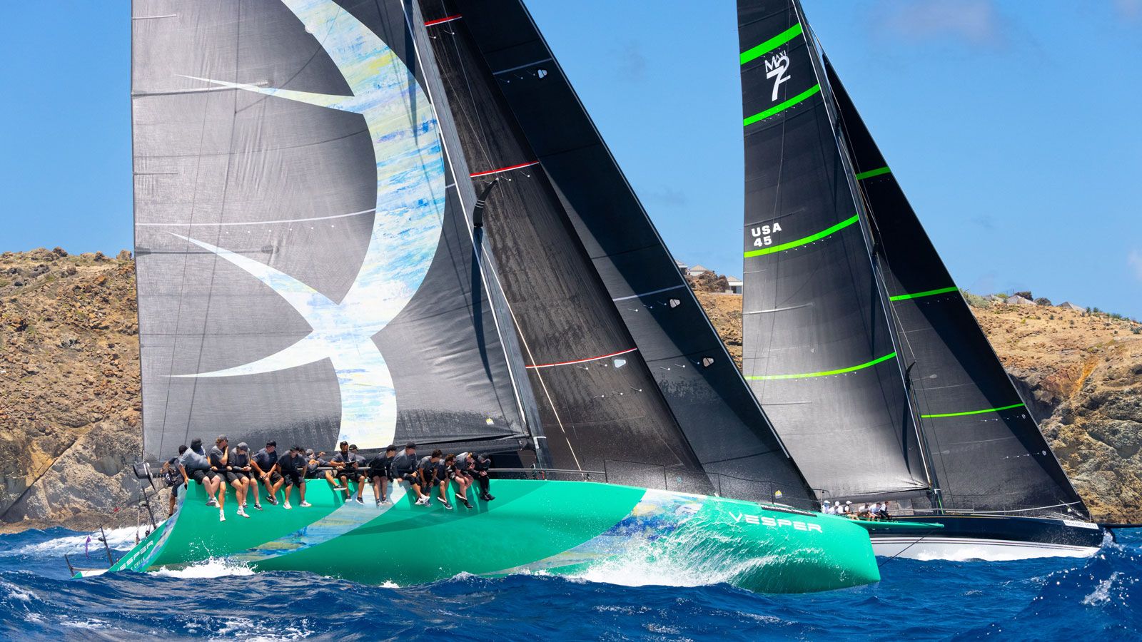 Vesper wins Maxi class at Les Voiles de St Barth Richard Mille